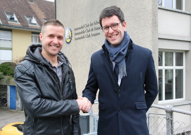 Tom Lüthi ambassadeur de l&apos;Automobile Club de Suisse ACS
