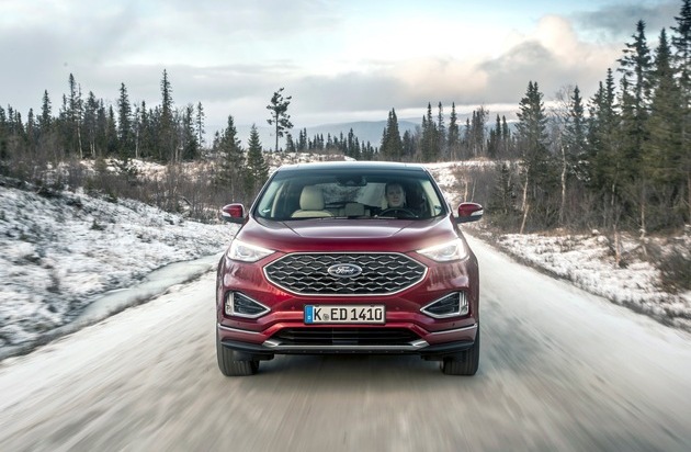 Ford-Werke GmbH: Sportlich und attraktiv: Der neue Ford Edge bietet noch mehr Performance, Komfort und Assistenz-Systeme (FOTO)