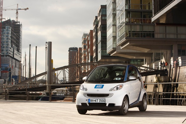 Daimler und Europcar bringen car2go nach Hamburg (mit Bild)