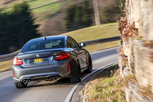 ST suspensions Gewindefahrwerk für BMW M2: Dreifach leistungseinstellbares Fahrwerk im Lieferangebot