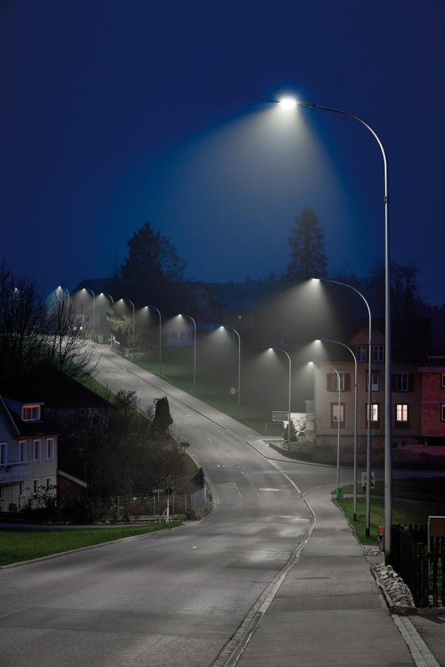 Moderne Straßenbeleuchtung: digital und adaptiv