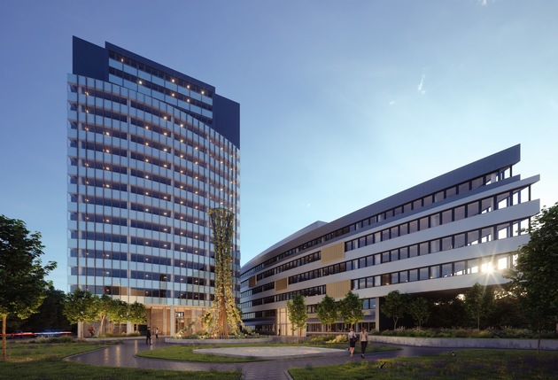 Düsseldorf: Quantum repositioniert DUO und startet Nachvermietung des Towers