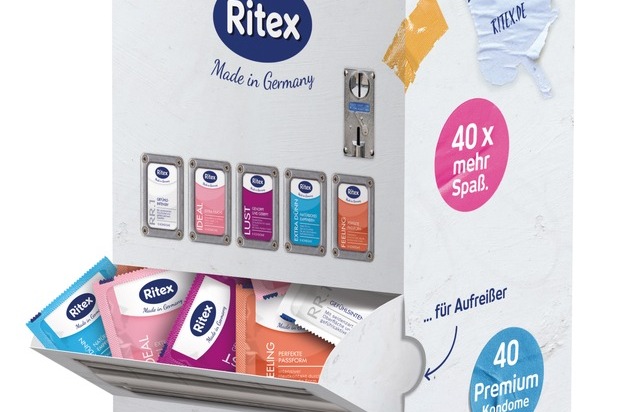 Ritex GmbH: Kondomautomat für Zuhause / Ritex bringt Verpackungsinnovation