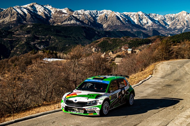 Rallye Portugal: ŠKODA FABIA Rally2 evo Fahrer Andreas Mikkelsen peilt WRC2-Spitzenergebnis an