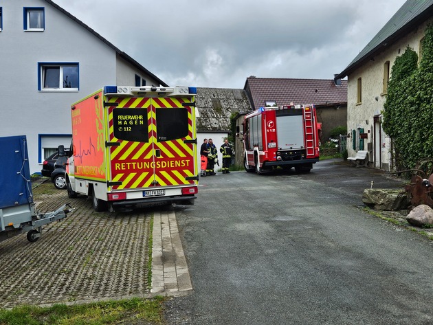 FW-EN: Lande5platzsicherung für Rettungshubschrauber