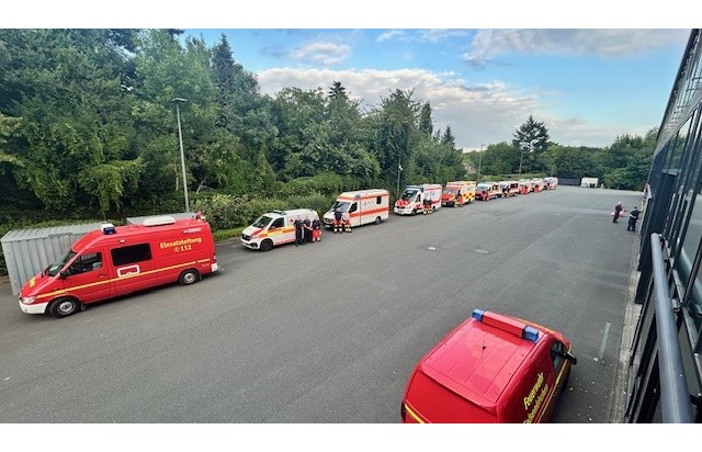 FW-GE: Überörtliche Hilfeleistung der Feuerwehr Gelsenkirchen