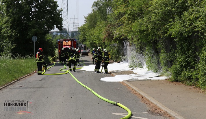 FW-MK: Feuer an der Giesestraße