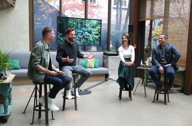 Kneipp GmbH: KNEIPP NEUHEITEN FÜR MÄNNER: DIE NEUE MEN SERIE NATURE FEELING / Achtsamkeits-Talk mit Kneipp im Garden Restaurant in München