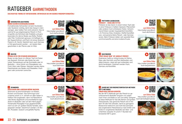 Gedruckt + Digital = Grundkochbuch multimedial / Kochen lernen mit dem neuen und multimedialen Standardwerk "Dr. Oetker Grundkochbuch" (BILD)