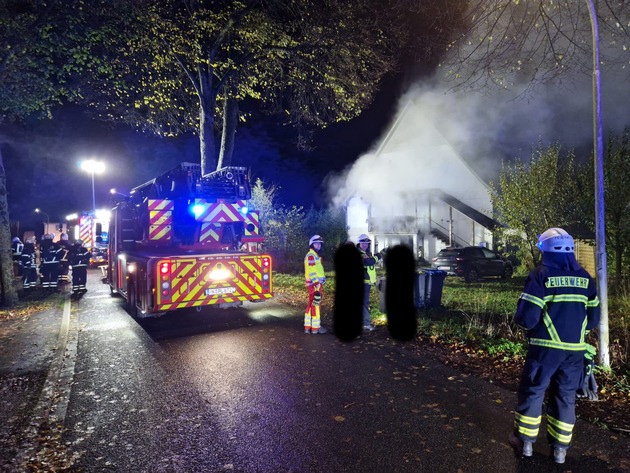 FW-PL: Ortsteil Pasel - Brand in Mehrfamilienhaus