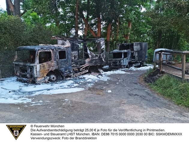 FW-M: Brand in Polizeiinspektion (Riem)