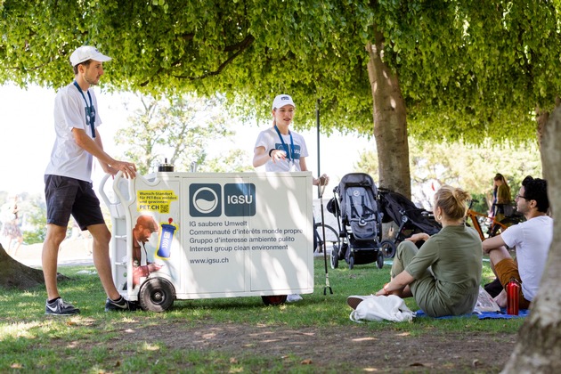 Communiqué: «La Ville de Thônex invite les équipes d’ambassadeurs IGSU à intervenir dans sa campagne communale de sensibilisation contre le littering»