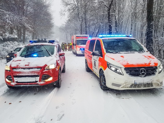 FW-Heiligenhaus: Tödlicher LKW-Unfall auf der Ruhrstraße (Meldung 29/2017)