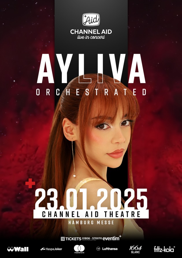 Live in Concert-Event im Januar 2025: Ayliva meets Channel Aid Theatre in Hamburg