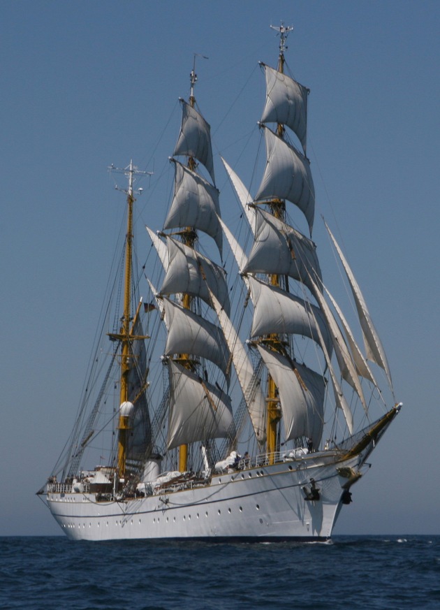 Marine: SEGELSCHULSCHIFF GORCH FOCK nach 269 Tagen wieder im Kieler Heimathafen zurück