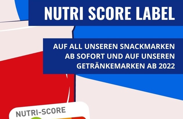 PepsiCo Deutschland GmbH: PepsiCo Deutschland führt Nutri-Score ein: Ab sofort auf Snacks, ab 2022 für alle Getränkemarken des PepsiCo-Konzerns