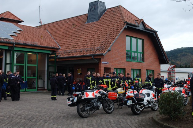 FW Leopoldshöhe: Mot.-Marsch der Freiwilligen Feuerwehr Leopoldshöhe / Ausbildung, Geschicklichkeit und ganz viel Spaß!