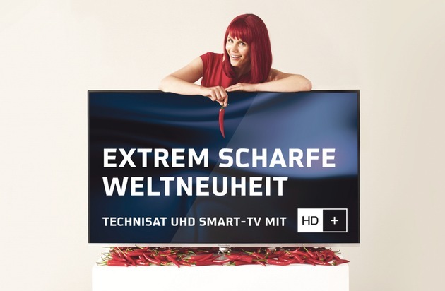 HD PLUS GmbH: Ultra scharfe Bilder, ultra einfacher Zugang: TechniSat und HD+ kooperieren bei der Entwicklung von TV-Geräten