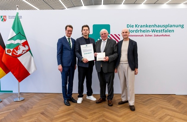 VALEARA-Gruppe: VALEARA erhält 22,5 Millionen Euro Förderung für neuen Klinikbau der Kinder- und Jugendpsychiatrie in Bochum Linden