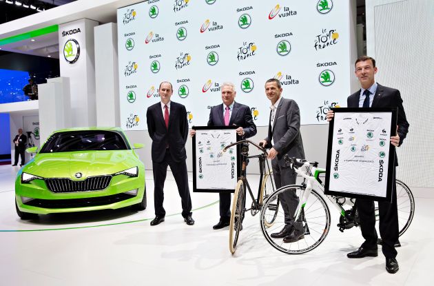 SKODA bis 2018 offizieller Partner der Tour de France (FOTO)