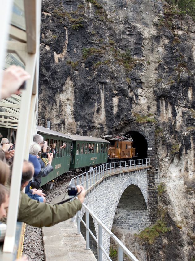 Bahnmuseum Albula in Bergün: Erfolgreiches erstes Betriebsjahr, attraktives Programm für den Sommer (BILD)