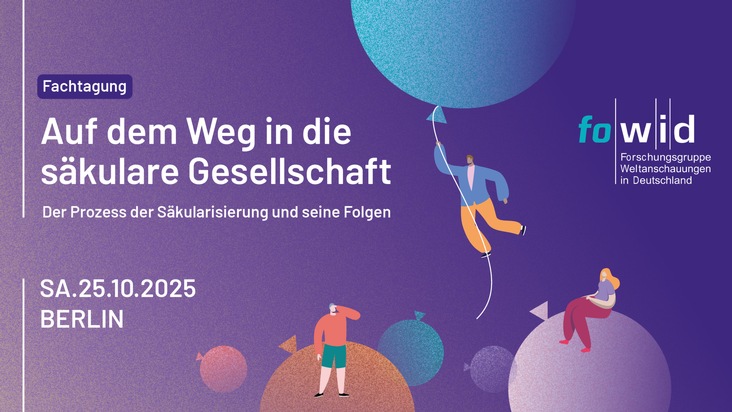 Giordano Bruno Stiftung: "Auf dem Weg in die säkulare Gesellschaft" / fowid-Tagung zu den Ursachen und Folgen der Säkularisierung