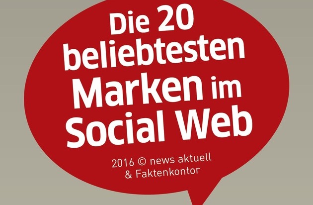 news aktuell GmbH: Ebay beliebteste Marke im Social Web / Google größter Verlierer