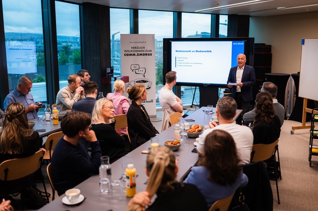 Startschuss für "Comm.Zmorge": news aktuell Schweiz lanciert neue Eventreihe für Kommunikation und Medien