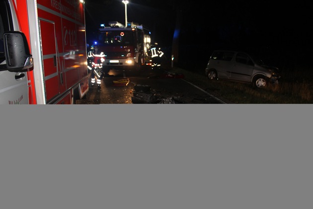 POL-MI: Tödlicher Verkehrsunfall in Rahden, Alte Kirchstraße in Höhe Heuerorter Straße