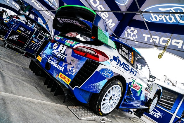 Heiße Rallye-Action am eisigen Polarkreis: M-Sport Ford tritt bei der Arctic Rallye Finnland mit zwei Fiesta WRC an