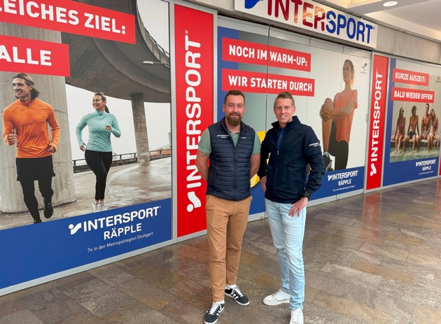 Pressemitteilung - Intersport in der Ludwigsburger WilhelmGalerie: Übernahme- und Fortführung durch Intersport Räpple erfolgreich umgesetzt