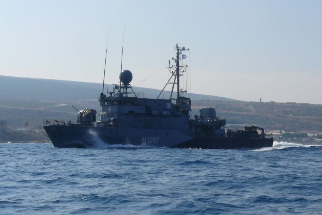 Deutsche Marine - Pressemeldung: Minensuchboote kehren heim nach Kiel - Für UNO 180 Schiffe abgefragt
