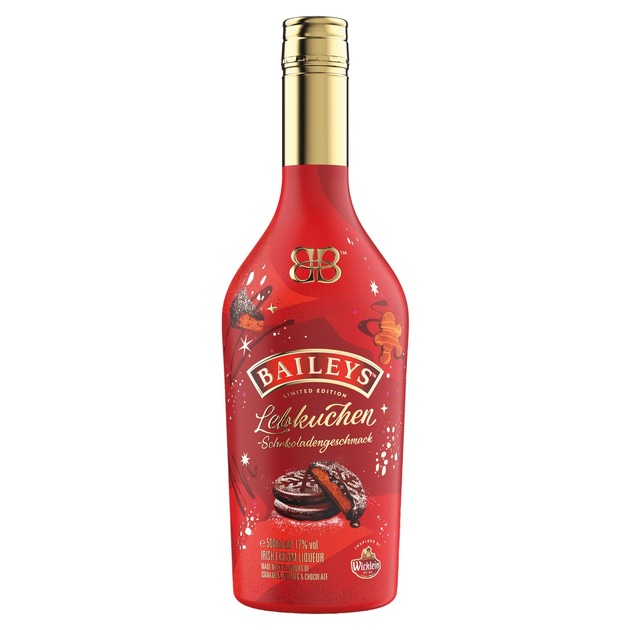 DIAGEO PM: NEU! BAILEYS LEBKUCHEN-SCHOKOLADENGESCHMACK - LIMITED EDITION
