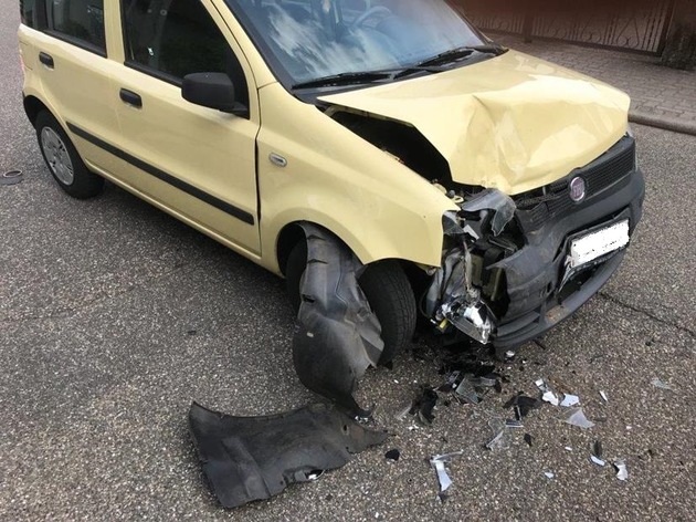 POL-PPWP: Vorfahrtsunfall - Frau leicht verletzt