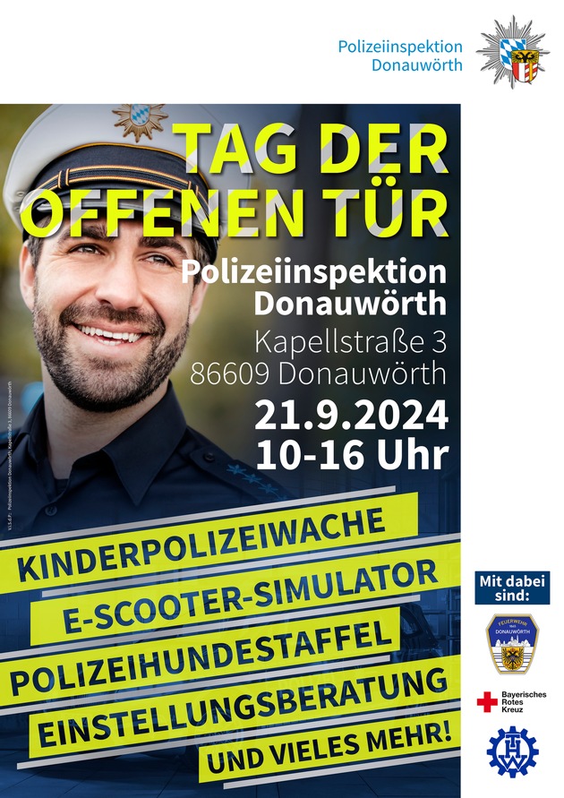 POL Schwaben Nord: Veranstaltungen der Polizei am Wochenende