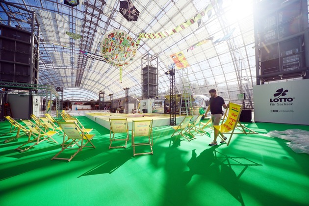 Sachsenlotto startet außergewöhnliche Präsentation auf Leipziger Hobby-Messe