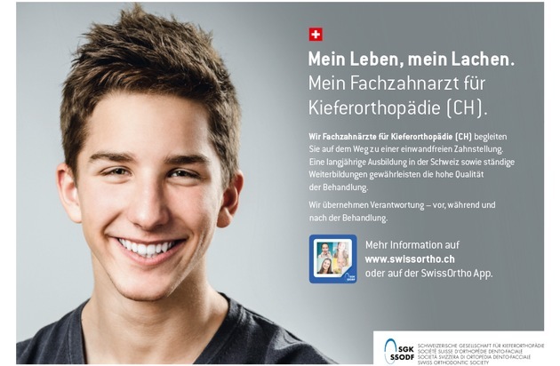 SGK/SSODF: Dank der richtigen Zahnspange zum perfekten Lachen