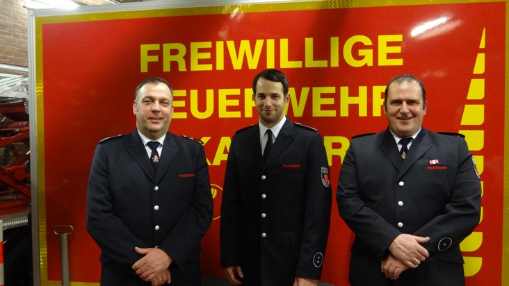 Feuerwehr Kalkar: Jahreshauptversammlung Löschzug Kalkar Mitte