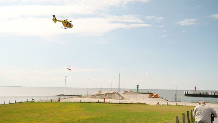 Windentraining ADAC Luftrettung in Büsum