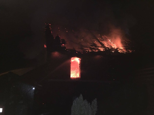 POL-HM: Brand eines Wohnhauses in Friedrichshagen