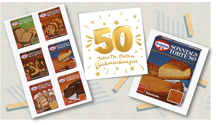 Dr. Oetker - Dr. August Oetker Nahrungsmittel KG: Backen kann so einfach sein - 50 Jahre Dr. Oetker Backmischungen