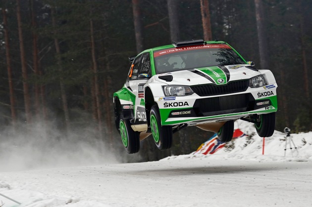 Rallye Schweden: SKODA Motorsport will den Vorjahreserfolg wiederholen (FOTO)