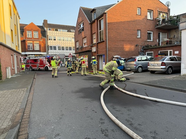 FW-KLE: Wohnungsbrand an der Hagschen Straße