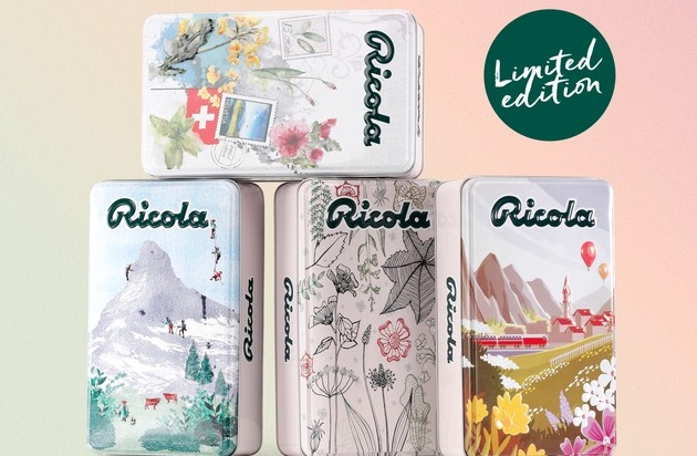 Ricola Group AG: Designwettbewerb: Kreative und Konsumenten gestalten Limited Edition Dosen für Ricola