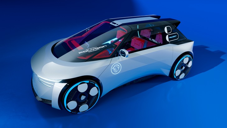 Peugeot Deutschland GmbH: PEUGEOT Polygon Concept: PEUGEOT enthüllt erstes Bild