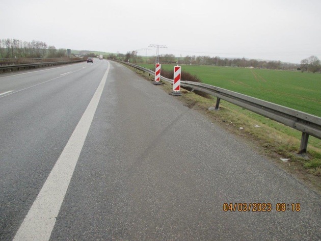 API-TH: Schwerer Verkehrsunfall auf der A 38 Ri. Göttingen bei Kirchworbis