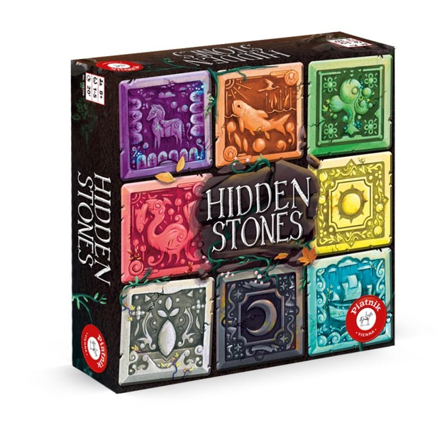 Hidden Stones: Kein Stein bleibt neben dem anderen - Taktisches Legespiel von Piatnik
