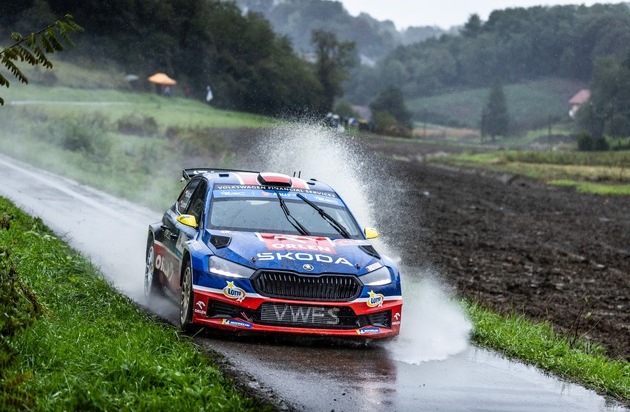 Skoda Auto Deutschland GmbH: Kroatien-Rallye: Europäische Titel für Škoda Crew Mikolaj Marczyk und Szymon Gospodarczyk*