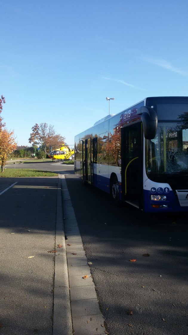 POL-PDNW: (Neustadt) Verkehrsunfall mit schwer verletzten Radfahrer