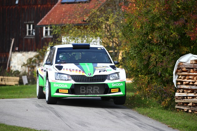Fabian Kreim zum dritten Mal Deutscher Rallye-Meister, achter Titel für Rekordmeister SKODA (FOTO)